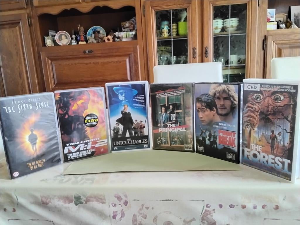 Verschillende Thriller Video^s  VHS (5), Ophalen