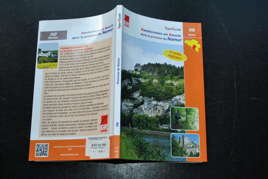 TOPO GUIDE RANDONNEES EN BOUCLE DANS LA PROVINCE DE NAMUR, Livres, Autres marques, Enlèvement ou Envoi, Comme neuf, Guide de balades à vélo ou à pied