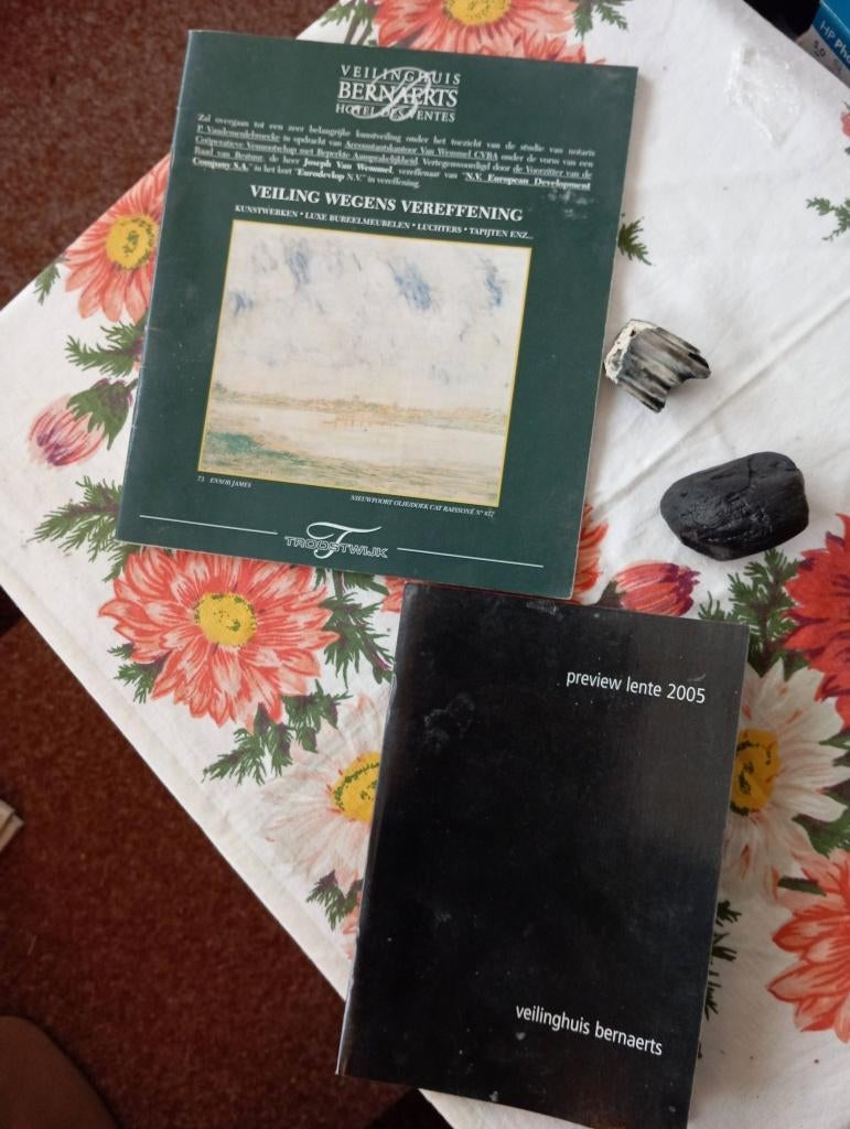 2 boeken veilinghuis bernaerts, Envoi