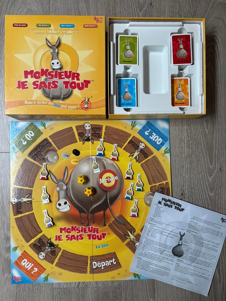 Monsieur je sais tout - jeu en très bon état et complet !, Hobby & Loisirs créatifs, Enlèvement, Comme neuf