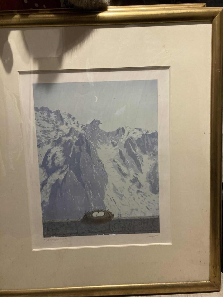 Originele lithografie te koop, Ophalen