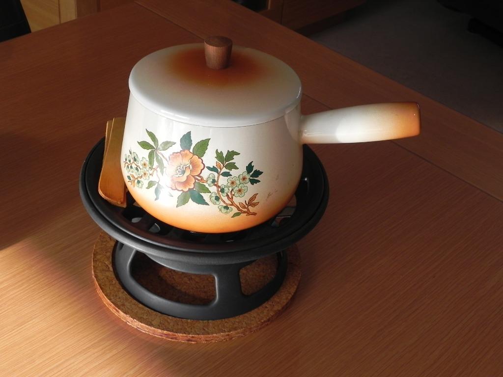 fondueset, Enlèvement, Utilisé, Service à fondue