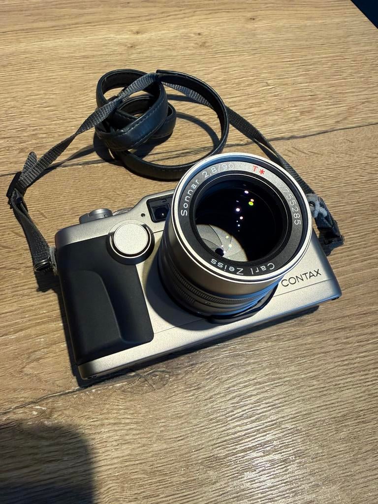 Contax G2 + Carl Zeiss Sonnar 2.8/90mm, Enlèvement ou Envoi, Utilisé, Autres Marques