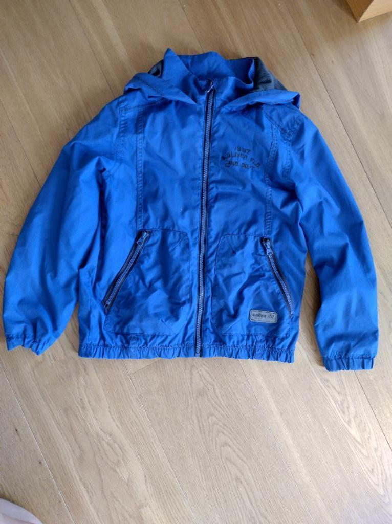 veste, bleue, taille 128, Enfants & Bébés, Vêtements enfant | Taille 128, Comme neuf, Garçon, Manteau, Enlèvement ou Envoi