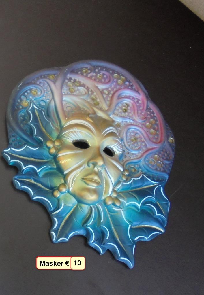 Masker Blauw, Diversen, Ophalen, Gebruikt