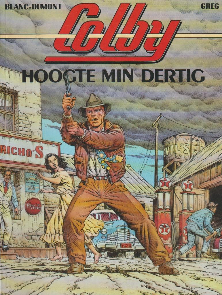 Drie strips Colby nrs. 1, 2 en 3. Volledige reeks., Boeken, Verzenden