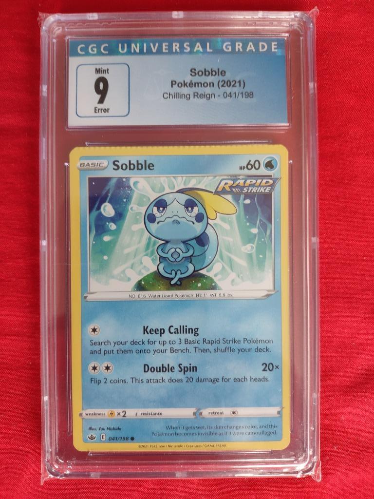 Pokémon Sobble crimped error, Envoi, Neuf, Cartes en vrac