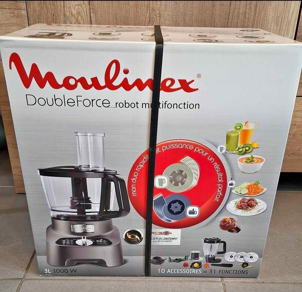 Moulinex dubbelkrachtrobot, Elektronische apparatuur, Keukenmixers, Nieuw, Ophalen of Verzenden