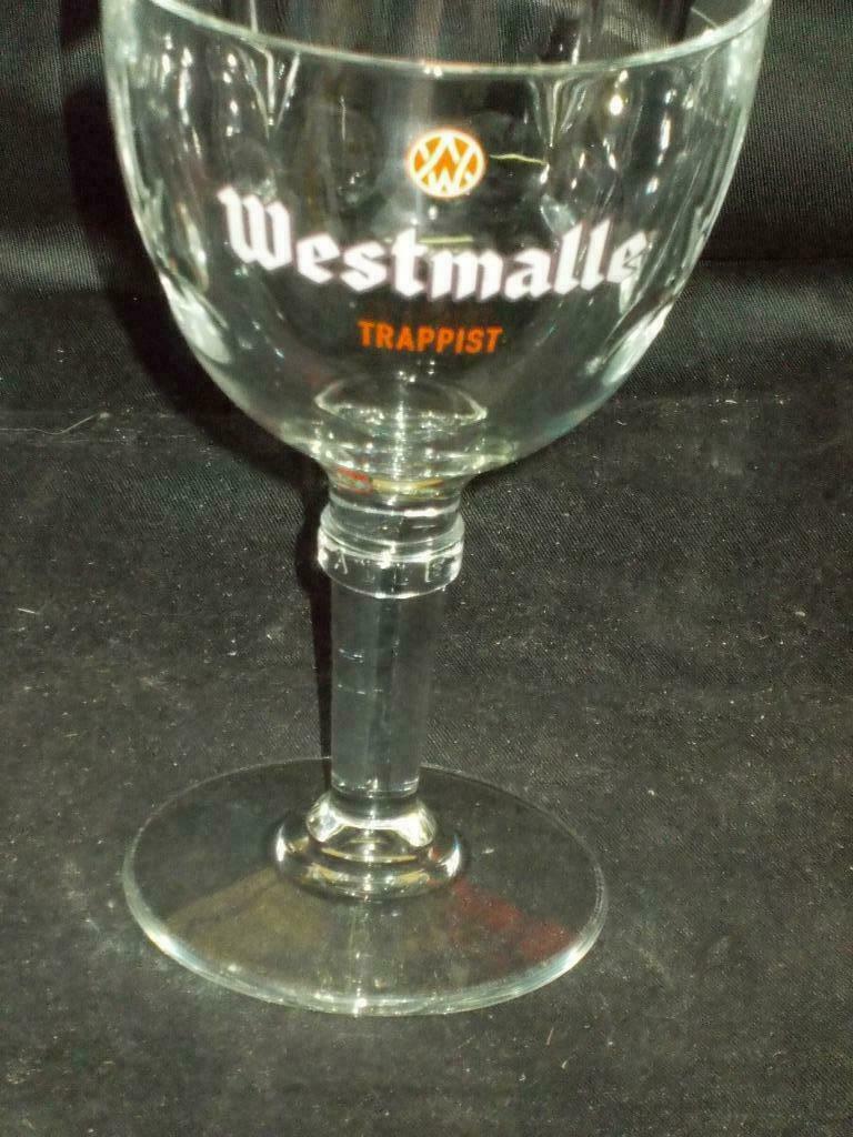 Bierglas.Trappistenbier.Westmalle.Brouwerij Der Trappisten, Enlèvement ou Envoi, Comme neuf, Verre ou Verres, Autres marques
