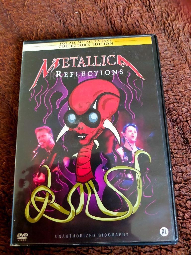 DVD Metallica Reflections Metal Hard Rock Documentaire, Alle leeftijden, Ophalen of Verzenden, Zo goed als nieuw