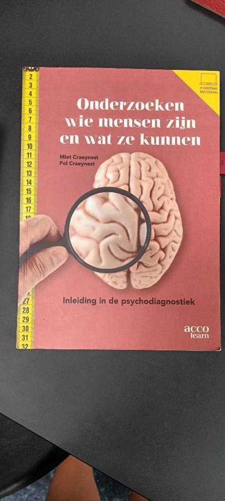 Studieboek, Ophalen of Verzenden, Gelezen, Functieleer of Neuropsychologie