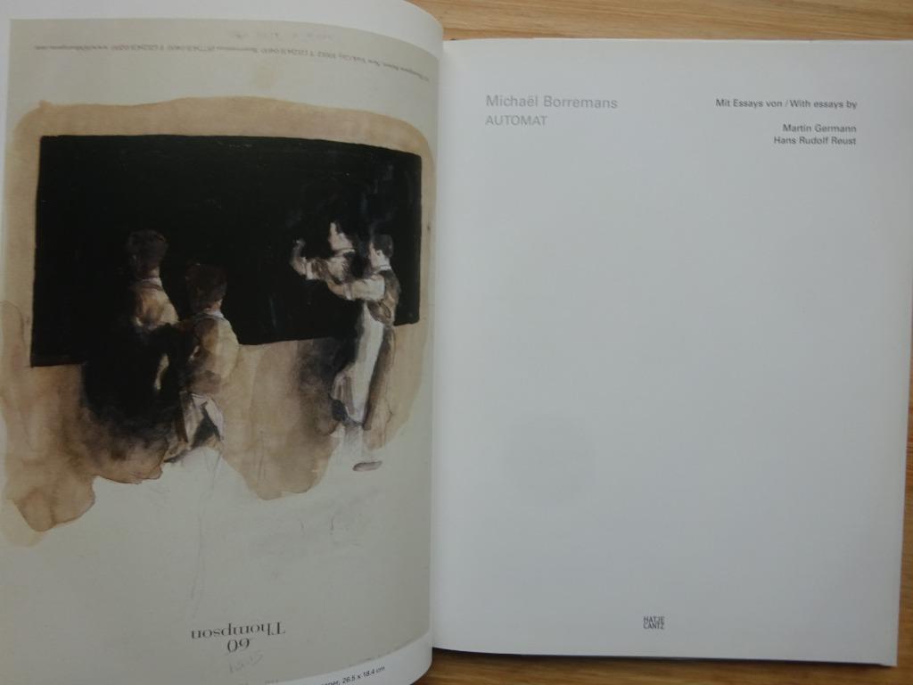 Michaël Borremans, Automat, Hatje Cantz, Hannover, 2009, Boeken, Kunst en Cultuur | Beeldend, Ophalen of Verzenden, Zo goed als nieuw