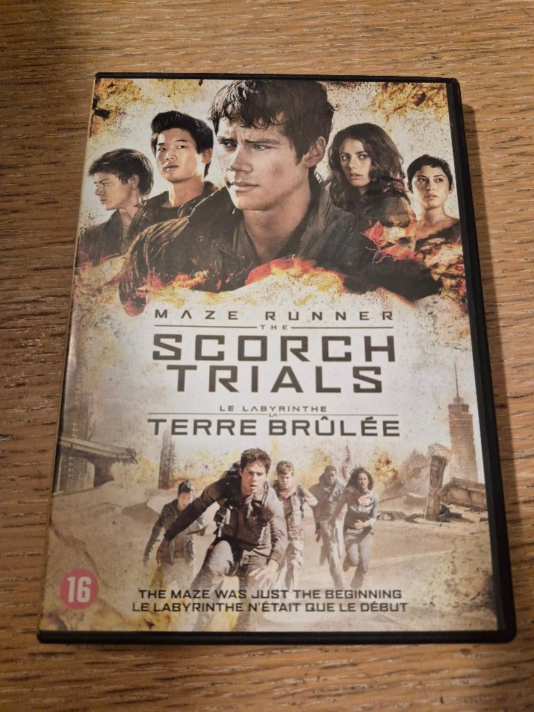Dvd The Maze Runner : Scorch Trials, Vanaf 16 jaar, Ophalen of Verzenden, Zo goed als nieuw