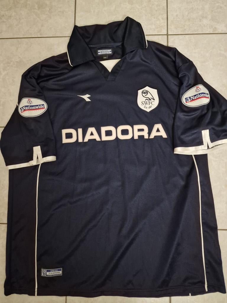 Sheffield Wednesday Old School Shirt, Sport en Fitness, Ophalen