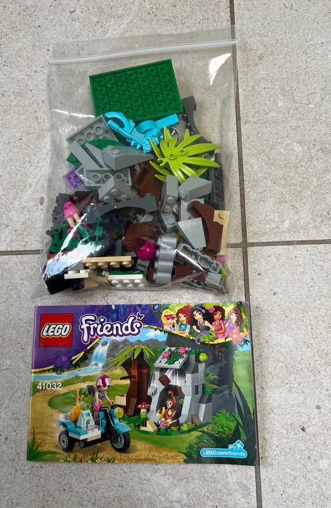 Lego friends » la moto de secours dans la jungle », Enlèvement ou Envoi, Comme neuf, Briques en vrac, Lego