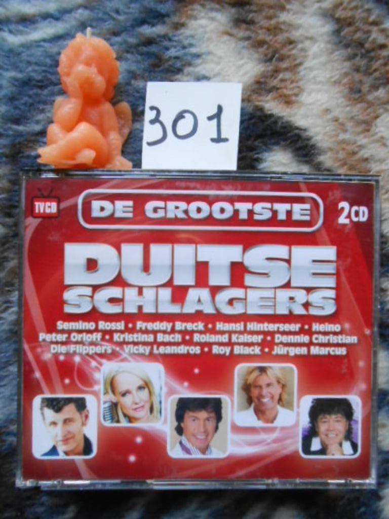 De grootste Duitse schlagers 2CD, Cd's en Dvd's, Ophalen of Verzenden, Gebruikt, Boxset
