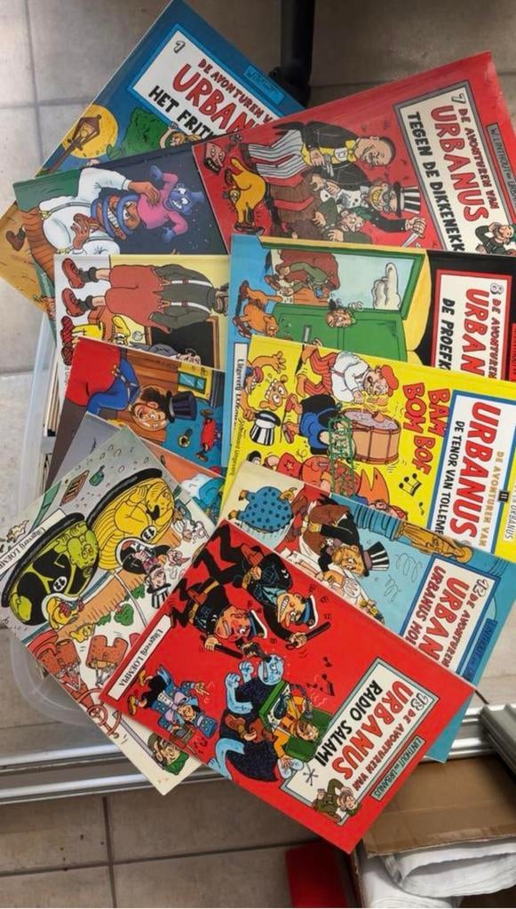 Collectie Urbanus strips, Europa, Meerdere comics, Ophalen, Gelezen