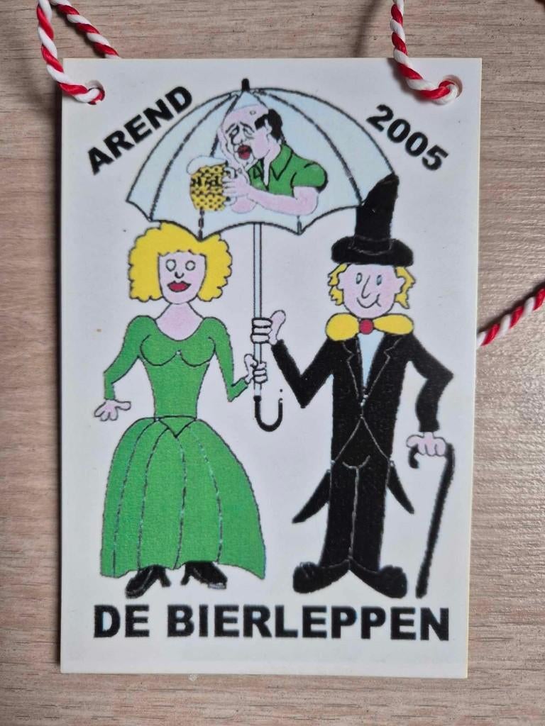 Carnaval Aalst medaille De Bierleppen 2005, Ophalen of Verzenden