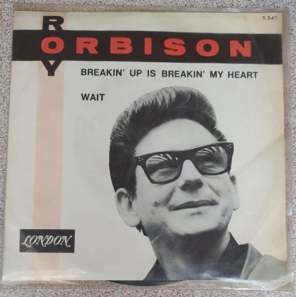 Roy Orbison - Breakin' Up Is Breakin' My Heart / Wait, Cd's en Dvd's, Vinyl Singles, Ophalen of Verzenden