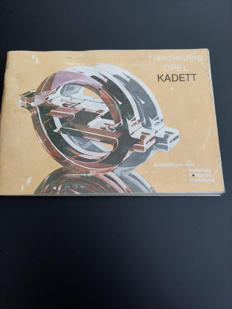 Handleiding Opel Kadett ., Ophalen