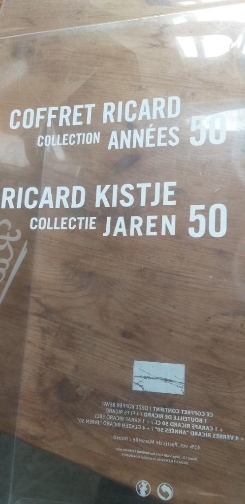 Ricard kistje collectie jaren 50, Enlèvement, Comme neuf