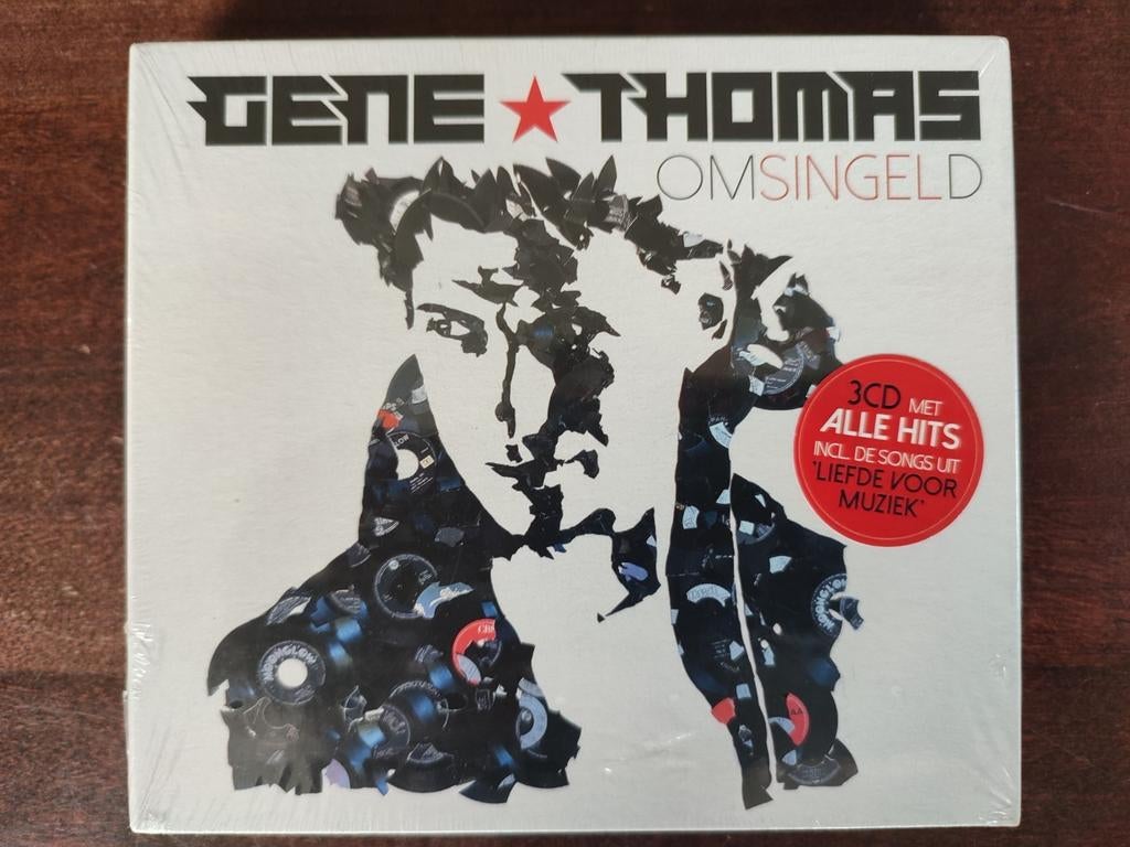 3-CD : GENE THOMAS - OMSINGELD  (hits + liefde voor muziek), Ophalen of Verzenden, Nieuw in verpakking