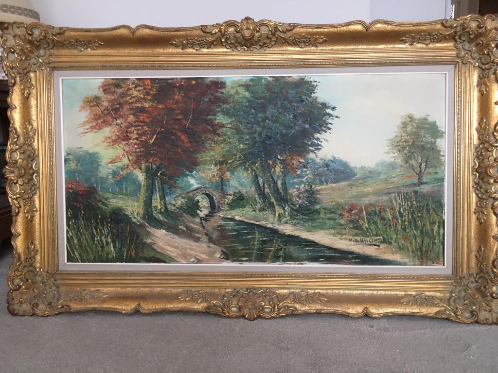 Tableau de Van de Walle (à récupérer à Strombeek-Bever), Enlèvement, Classique, Peinture à l'huile