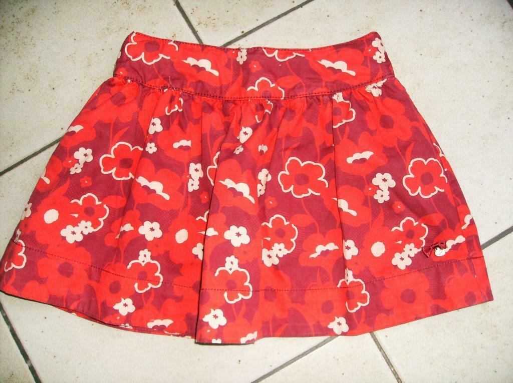 rood bloemen rokje mt 116, Ophalen of Verzenden, Gebruikt, Meisje, Jurk of Rok