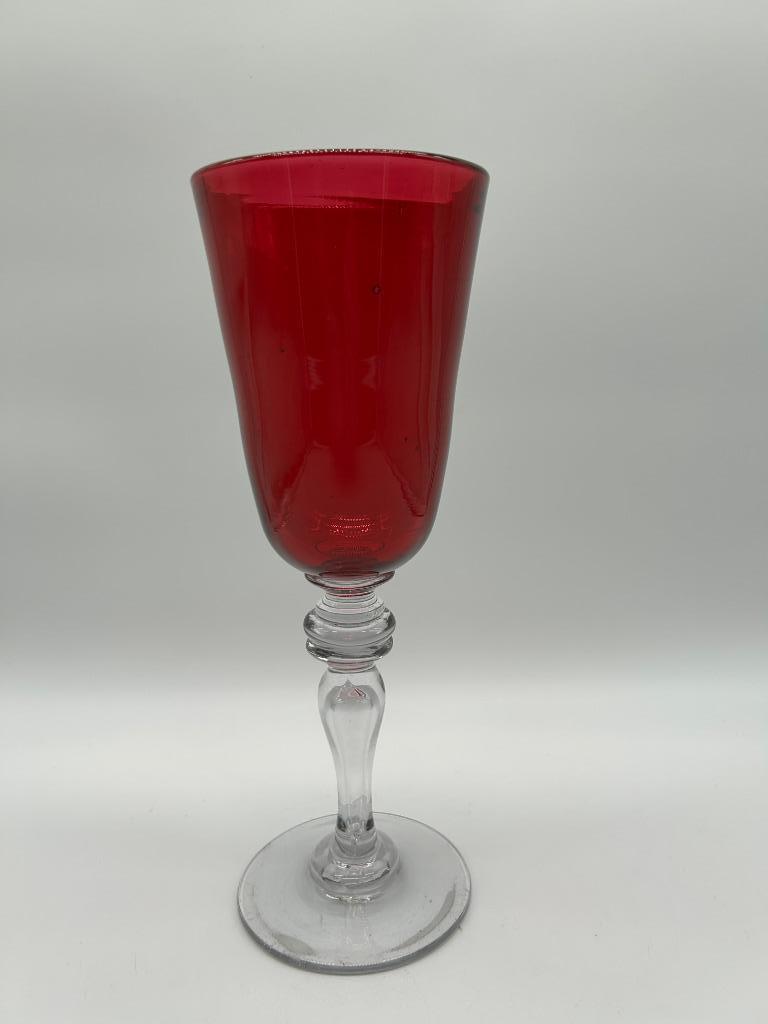 Herbatte trouwglas - eind 19e eeuw, Antiek en Kunst, Antiek | Glaswerk en Kristal, Ophalen of Verzenden