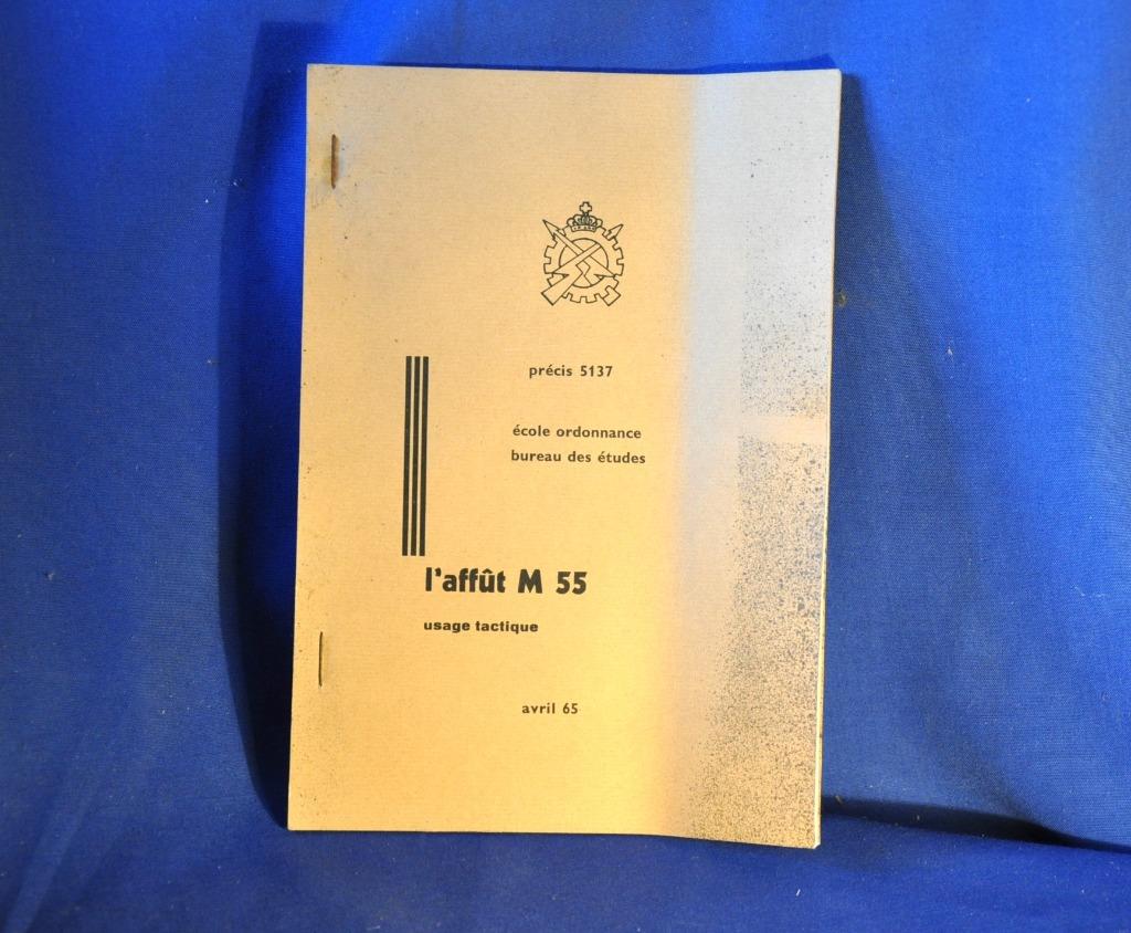 manuel precis ecole ordonnance affut M55, Enlèvement ou Envoi, Livre ou Revue