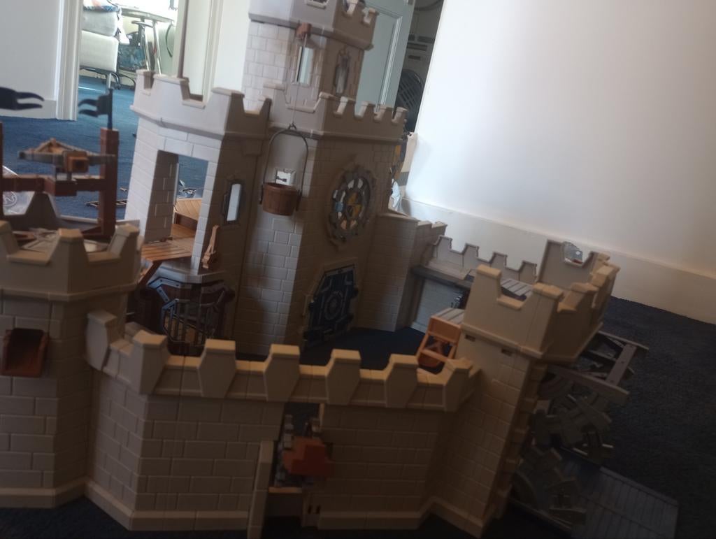 Playmobiel novelmore grote burcht, Kinderen en Baby's, Speelgoed | Playmobil, Ophalen, Zo goed als nieuw, Complete set