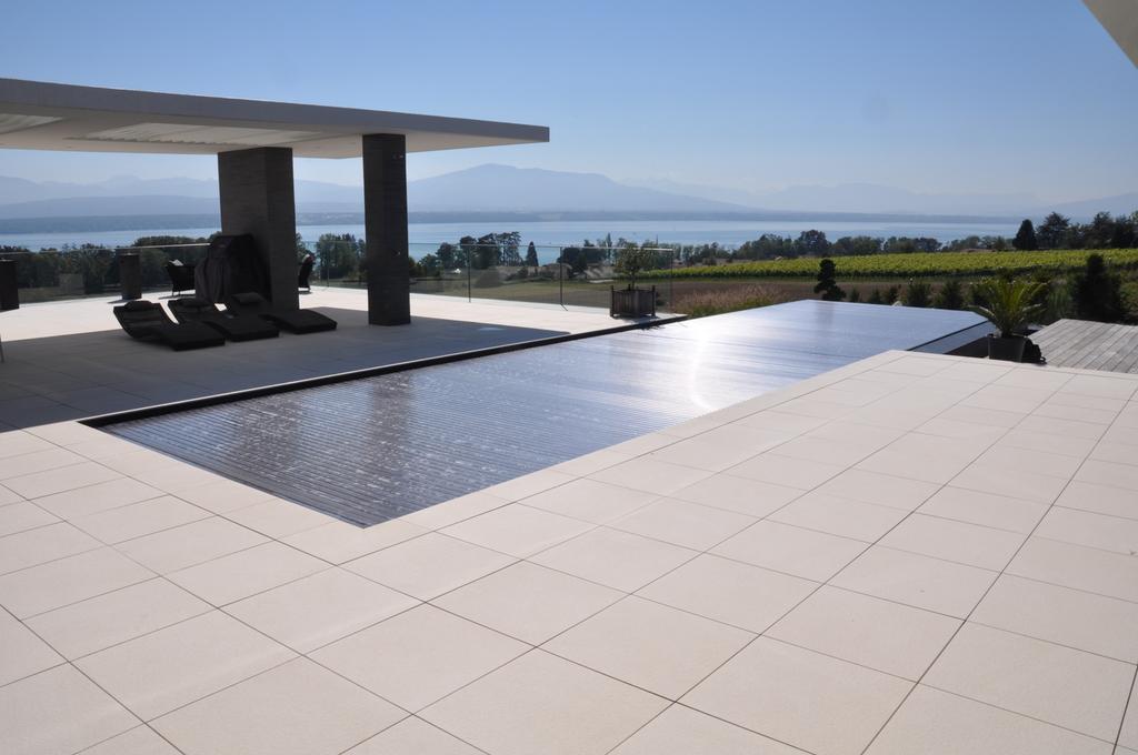 Volet polycarbonate solaire anti-algues et pvc couleur., Enlèvement ou Envoi, Neuf, Couverture de piscine
