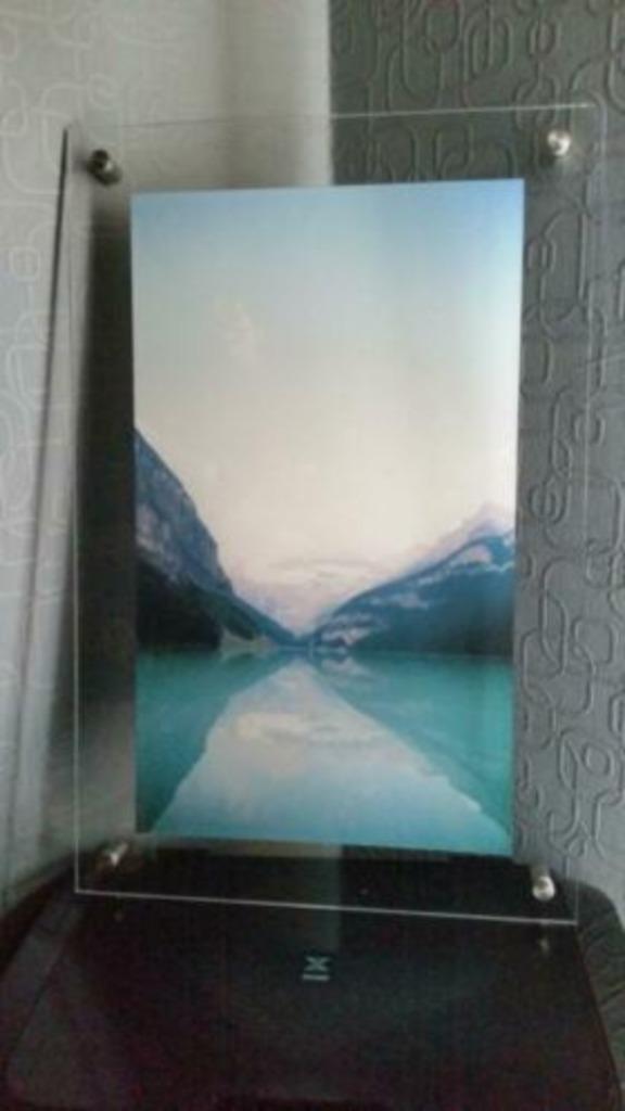 Wanddecoratie acrylglas, Ophalen of Verzenden, Nieuw, Minder dan 50 cm, Foto of Poster