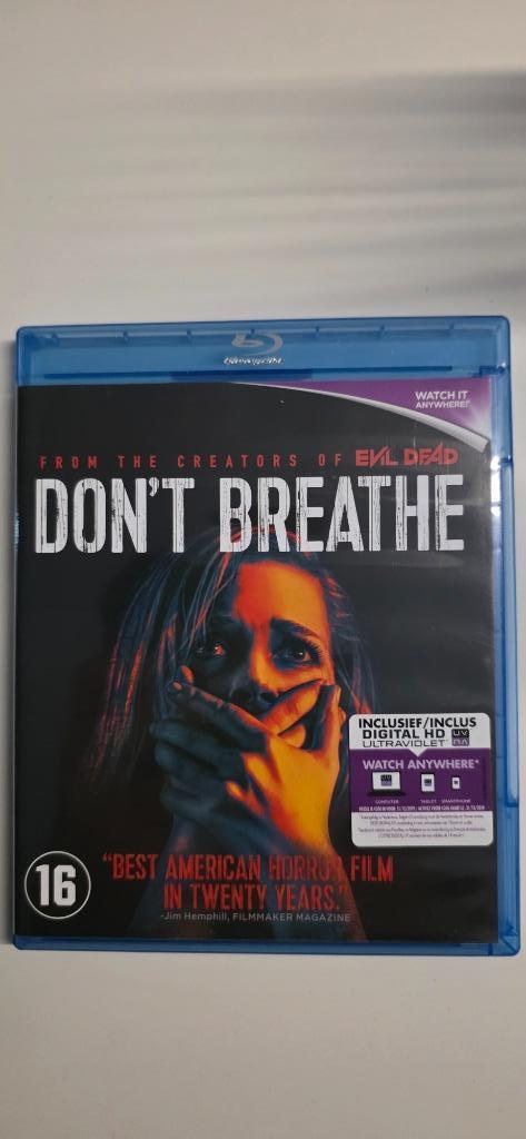 Don't Breathe, Ophalen of Verzenden, Zo goed als nieuw, Horror