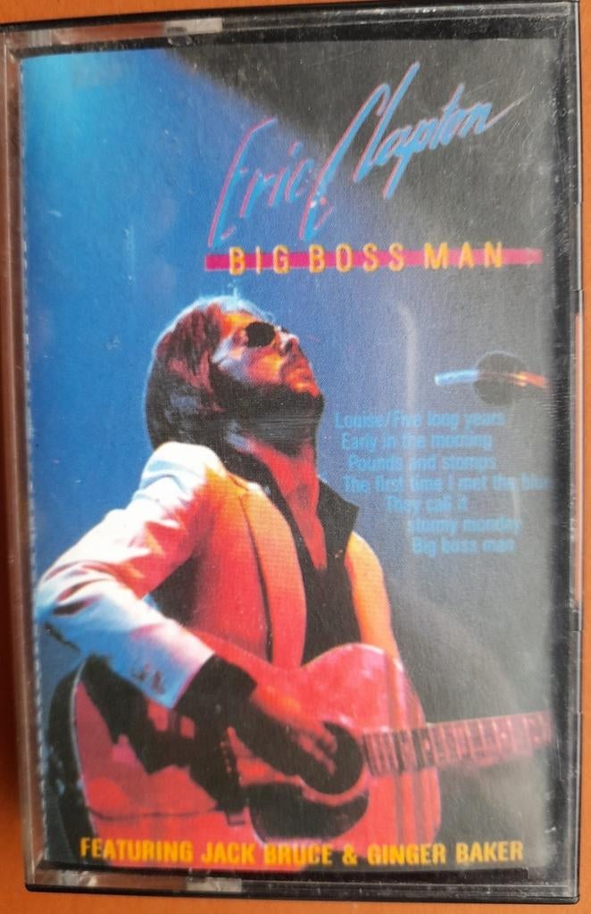 K7 Eric Clapton. Grote baas man, 1 bandje, Ophalen of Verzenden, Zo goed als nieuw, Origineel