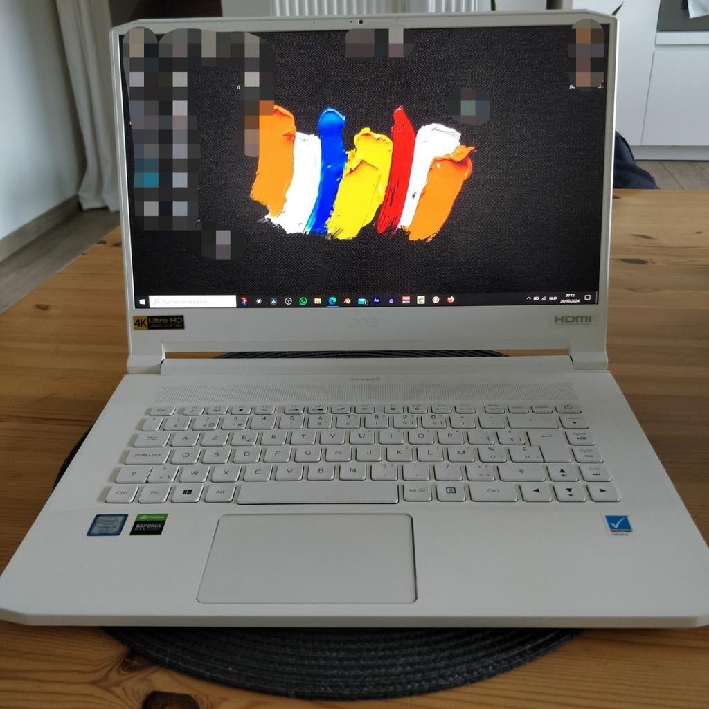 Concept D laptop, i7 2.60ghz, GeForce RTX2080, 1TB, 32gb ram, Enlèvement, Comme neuf