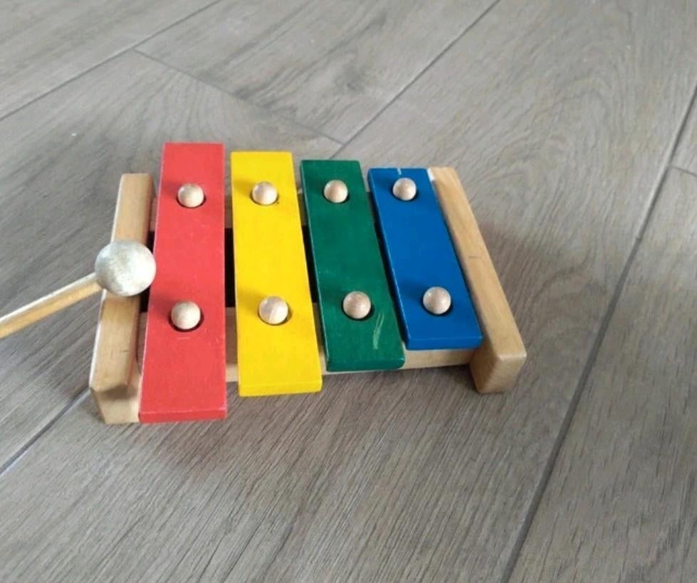 Houten xylofoon playtoys, Ophalen, Gebruikt, Overige typen