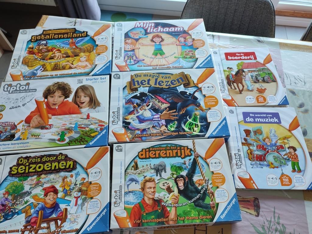 Tip Toi pakket, zit een pen bij in de starter set, Enlèvement, Comme neuf