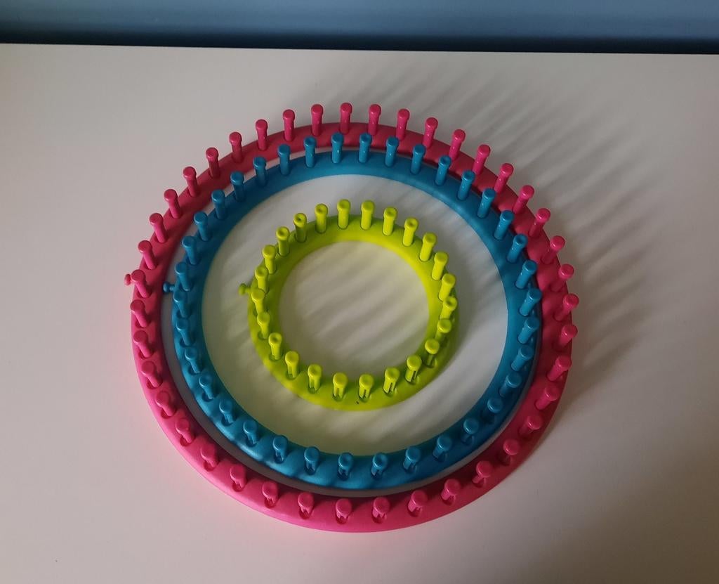 3 Breiringen, Ophalen of Verzenden, Zo goed als nieuw, Breien