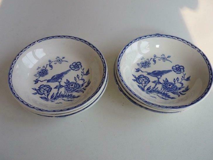 6 Boch schoteltjes, Antiek en Kunst, Ophalen
