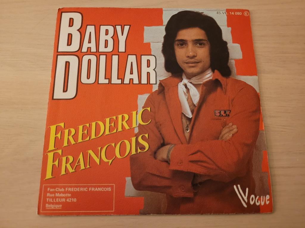 disque vinyl 45 tours Frédéric François, Enlèvement ou Envoi, Comme neuf