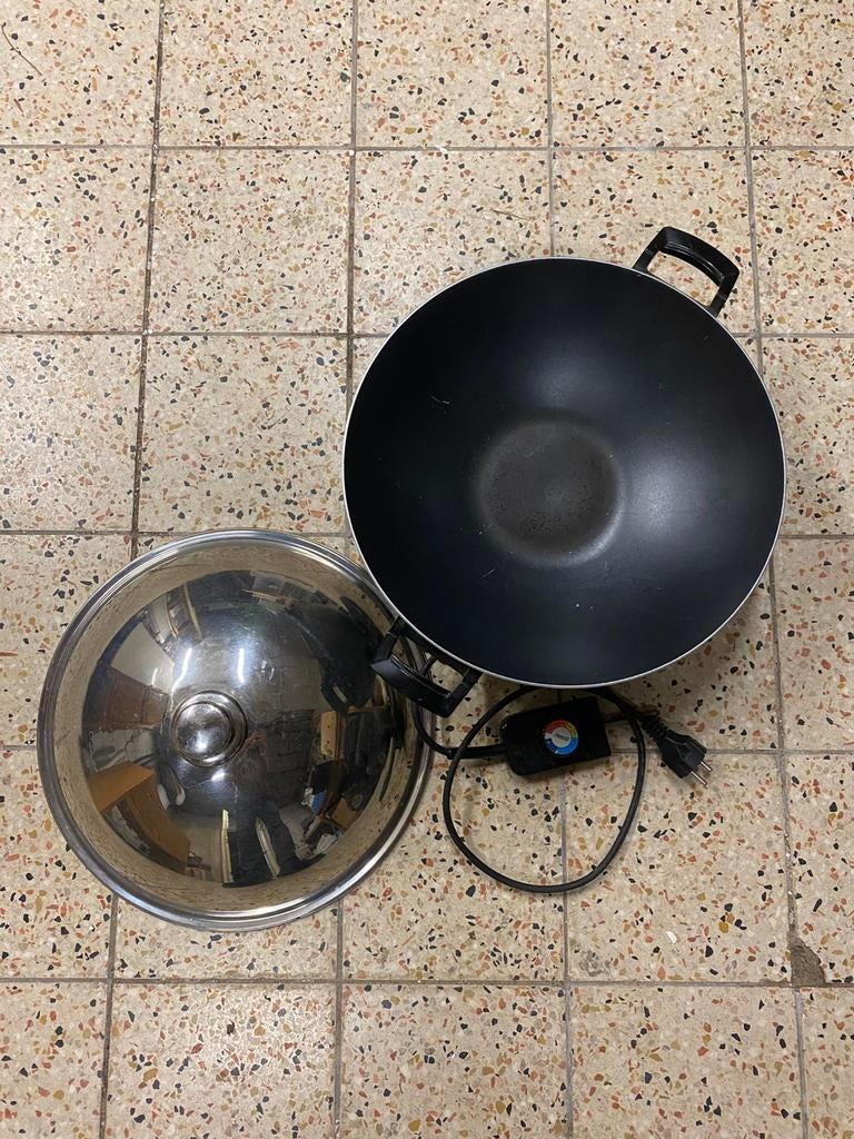 Wok, Enlèvement, Utilisé, Wok