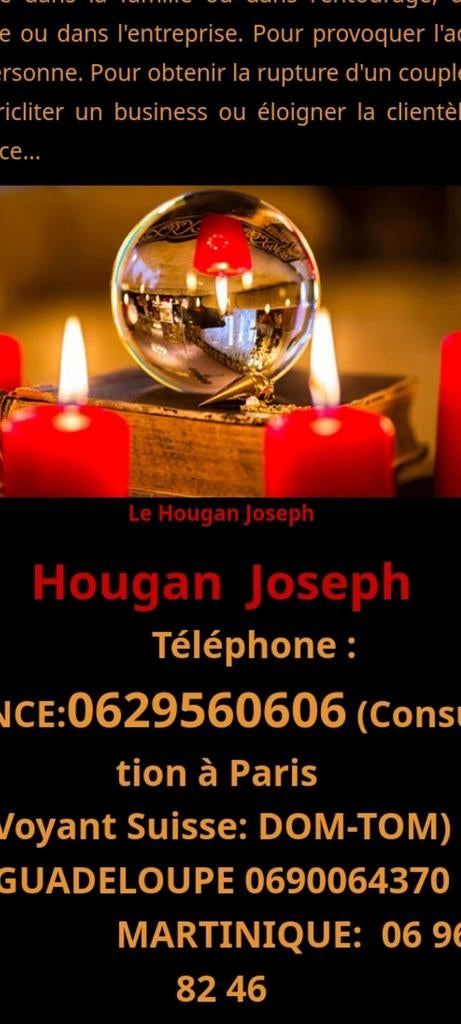 Voyant medium paris 06 29 56 06 06 voyance vaudou paris 17m, Tickets en Kaartjes, Overige Tickets en Kaartjes