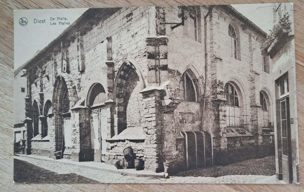 postkaart Diest - De Halle, Verzamelen, Ophalen of Verzenden, Ongelopen, Vlaams-Brabant