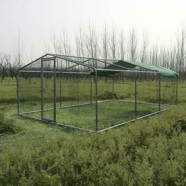 Enclos parc poulailler voliere 18m² tube 38 MM TOP QUALITE, Animaux & Accessoires, Volatiles | Accessoires, Neuf, Envoi
