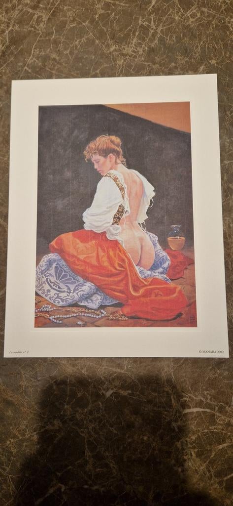 Manara 2002 La modèle n2, Verzamelen, Ophalen of Verzenden, Zo goed als nieuw
