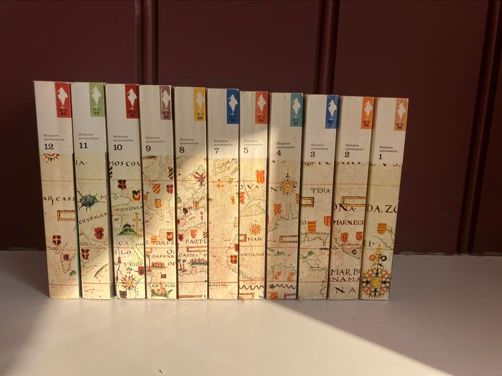 Histoire Universelle . Tomes 1à 5 et 7à12, Enlèvement, Utilisé