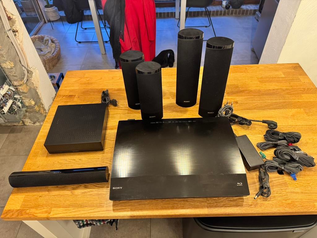 Sony - home cinema - audio - boxen - woofer, TV, Hi-fi & Vidéo, Lecteur Blu-ray, Comme neuf, Enlèvement, Sony
