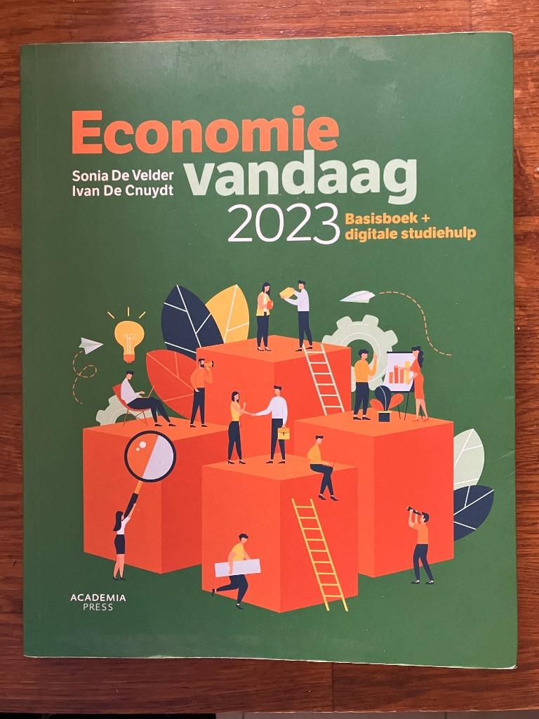 Economie vandaag 2023, Boeken, Studieboeken en Cursussen, Ophalen of Verzenden, Zo goed als nieuw, Hoger Onderwijs, Academia Press