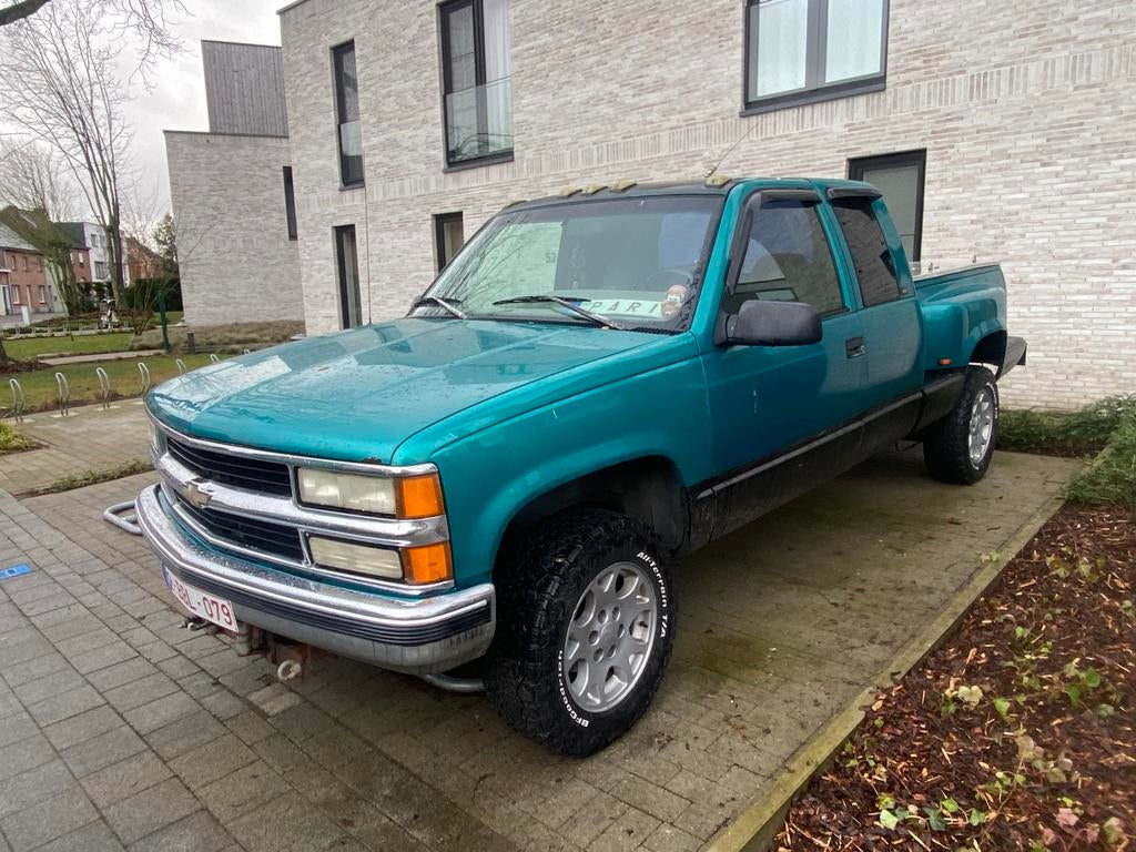 Chevrolet silverado stepside benzine / lpg in goede staat, Auto's, Bestelwagens en Lichte vracht, Automaat, Stof, 8 cilinders